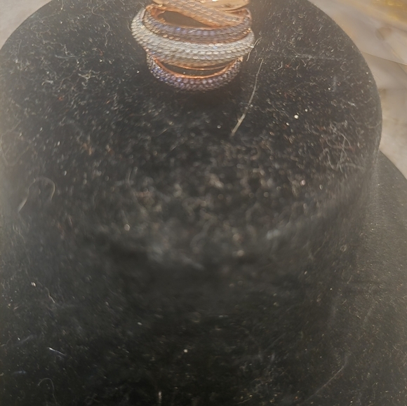 21kgp Dubai Jewelry Elegant Rose Gold and Silver Tone Ring Set - Picture 7 of 11